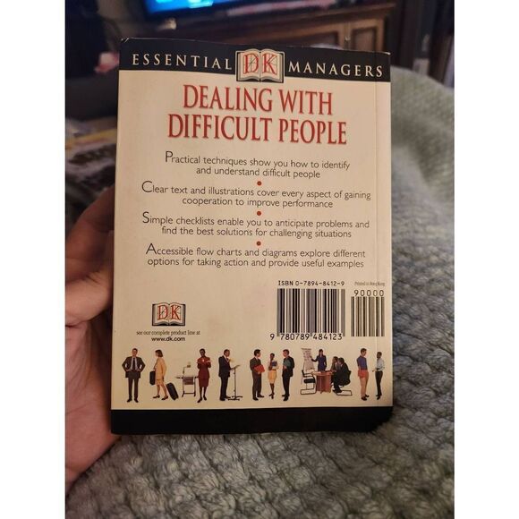 Dealing with difficult people book essential managers by Christina osborne - Picture 2 of 4